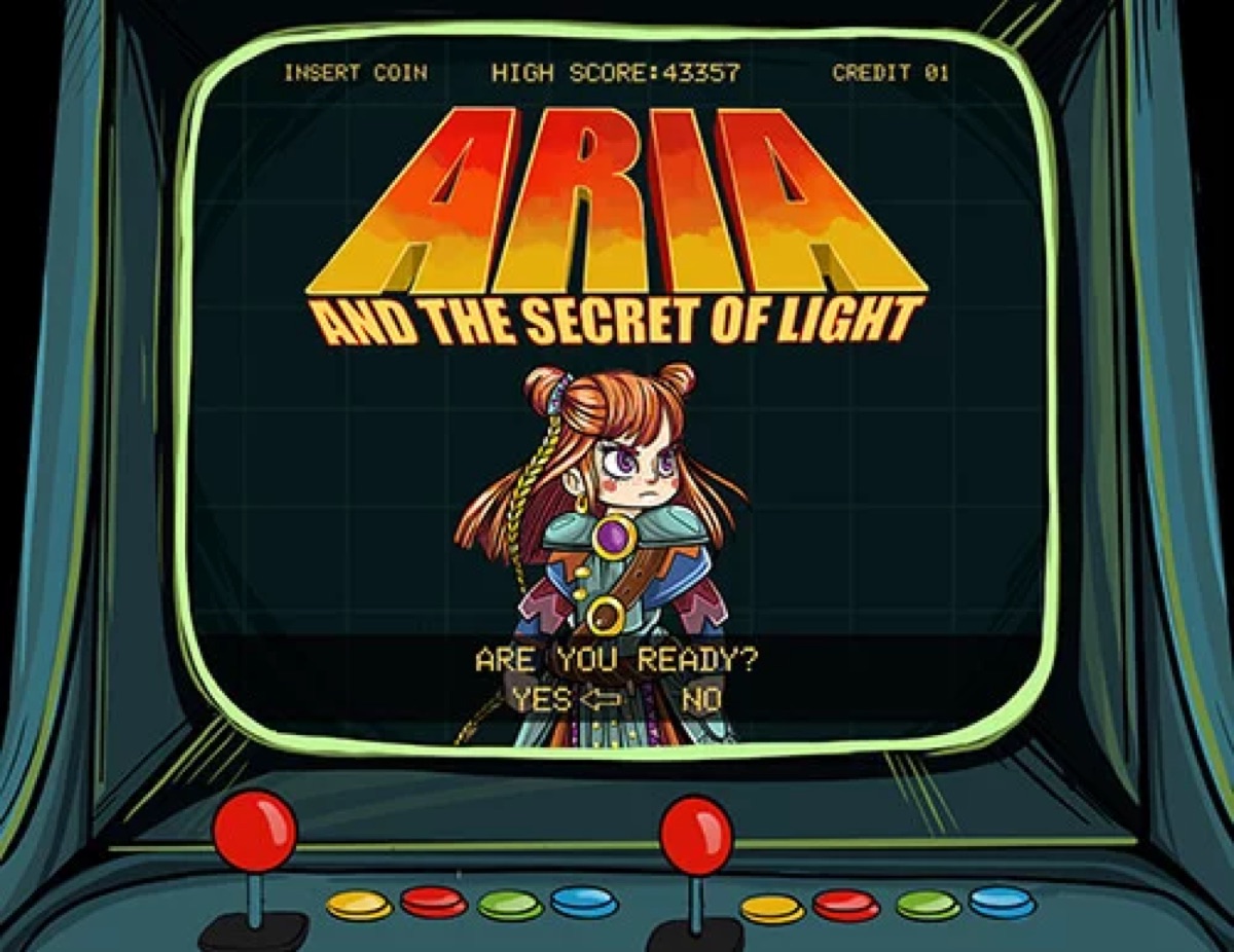 Aria and the Secret of Light cover art