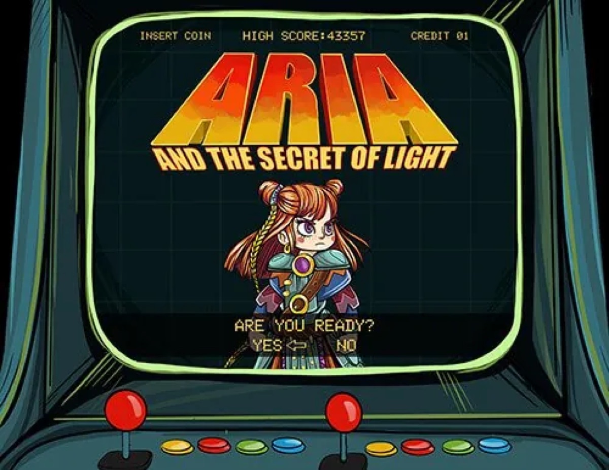Aria and the Secret of Light cover art