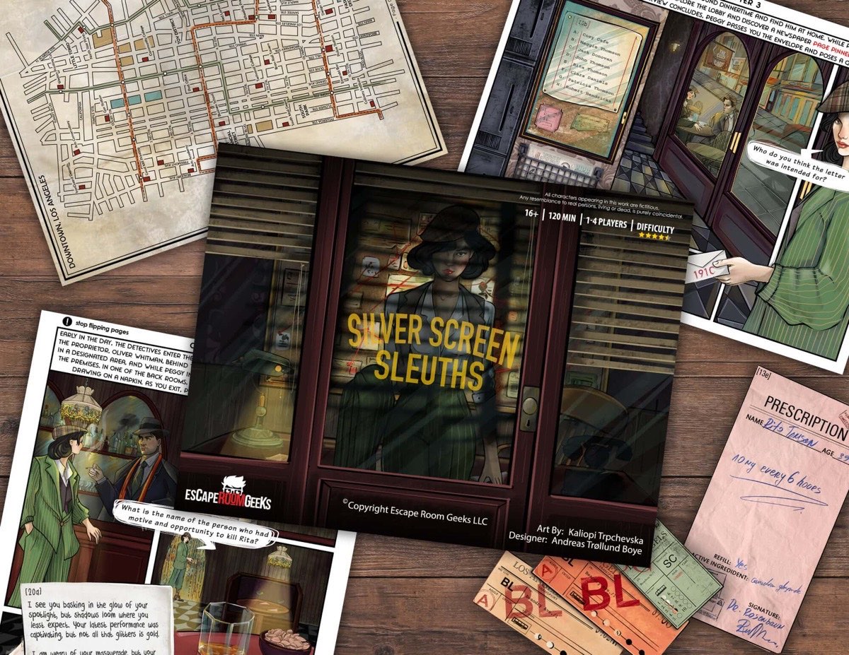 Silver Screen Sleuths cover art